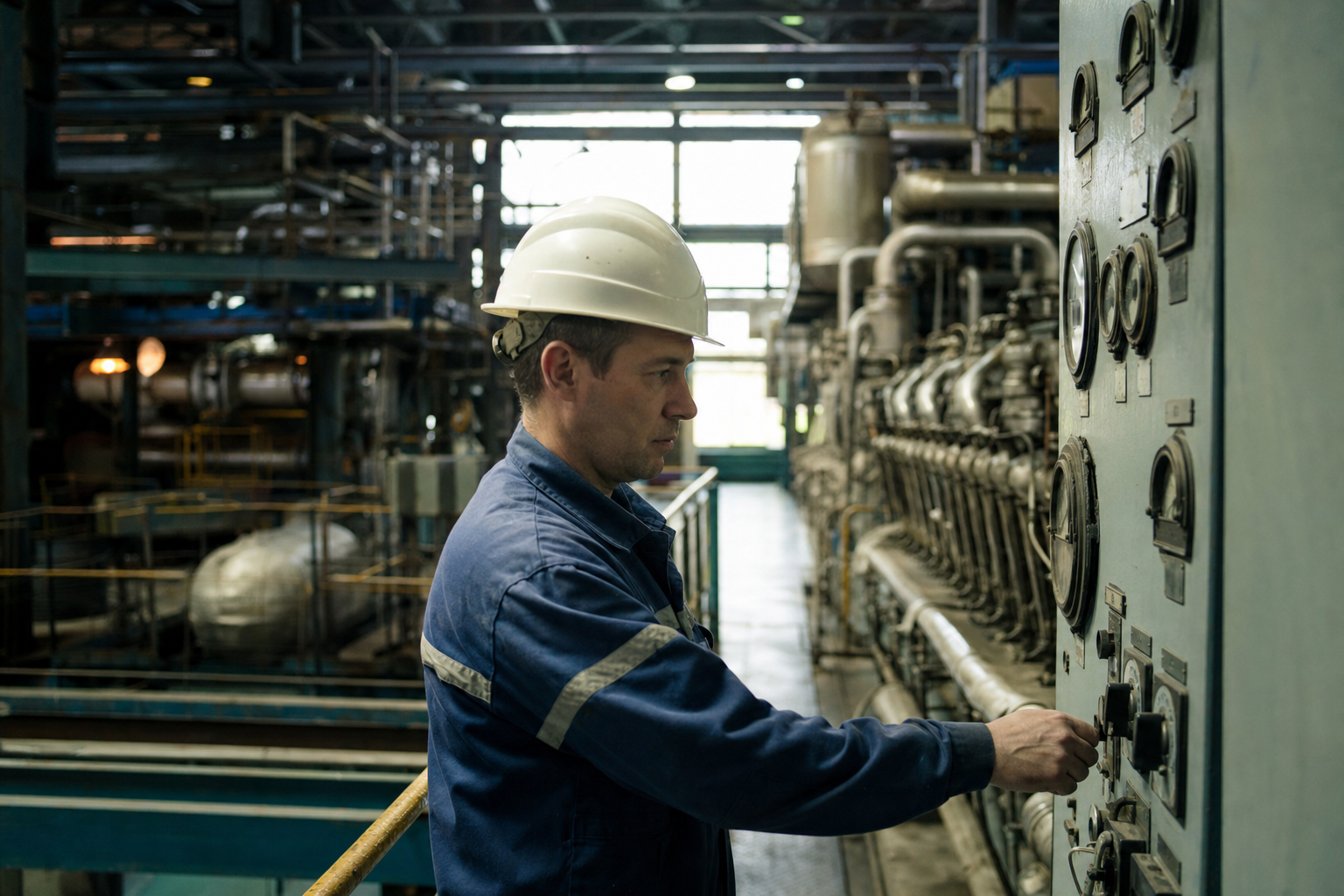 Photographie du secteur de l'energie illustrant l'article sur Seche Environnement