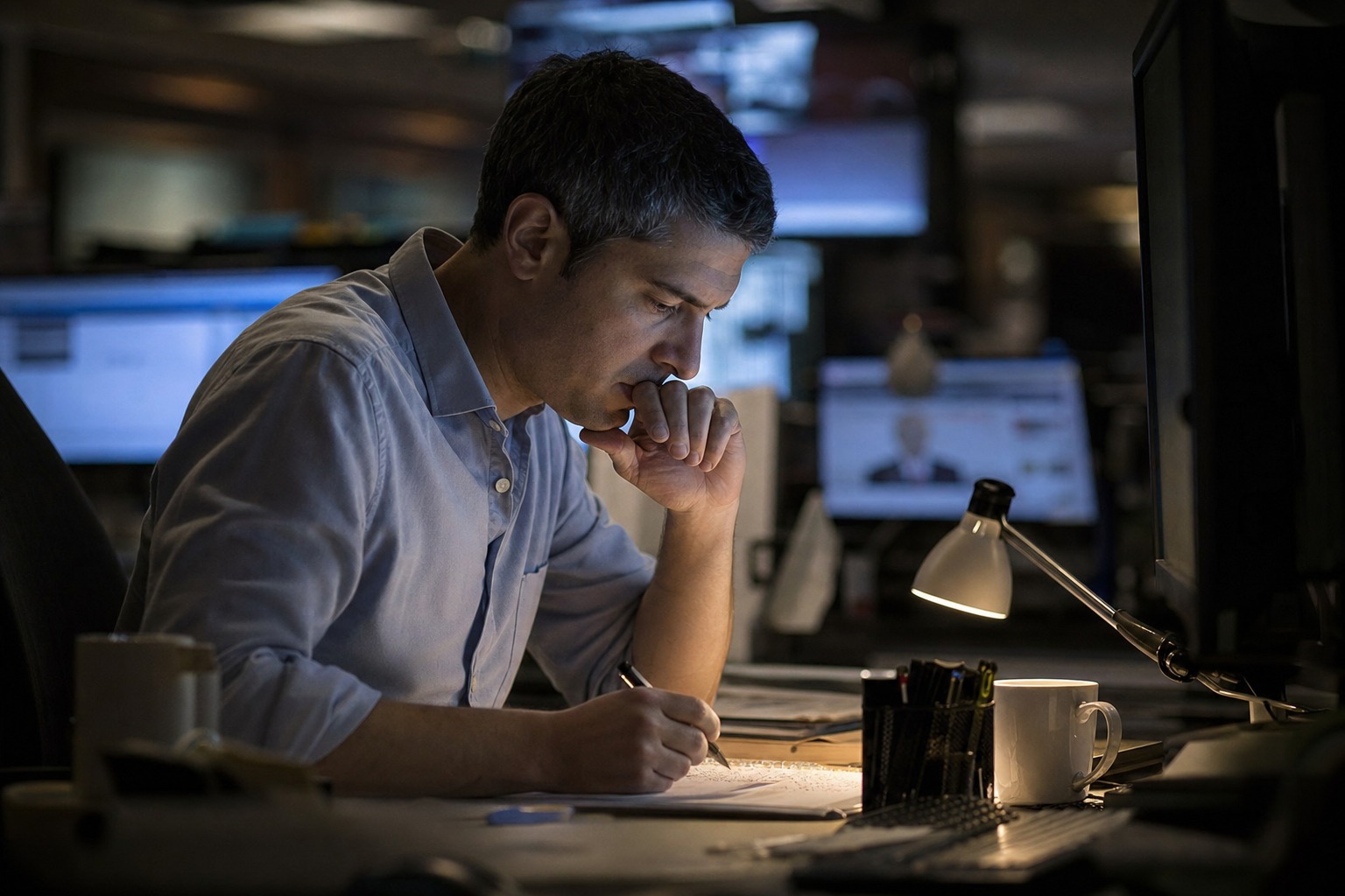 Fotografía del sector de mercados que ilustra la historia de información privilegiada de Shell