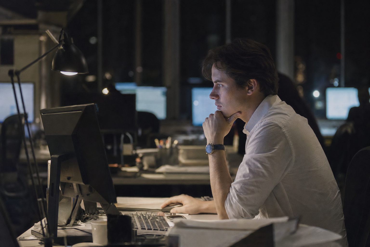Photograph from the markets sector illustrating the Shell insider-trading story