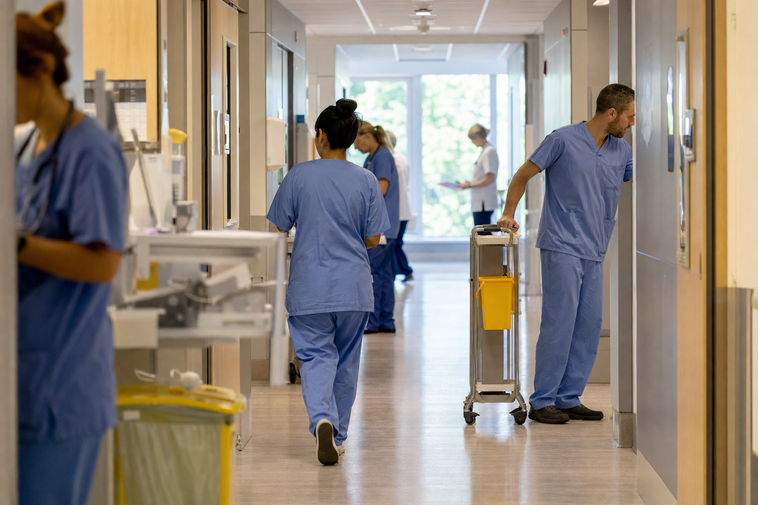 Photograph of a healthcare setting illustrating the AstraZeneca PLC story