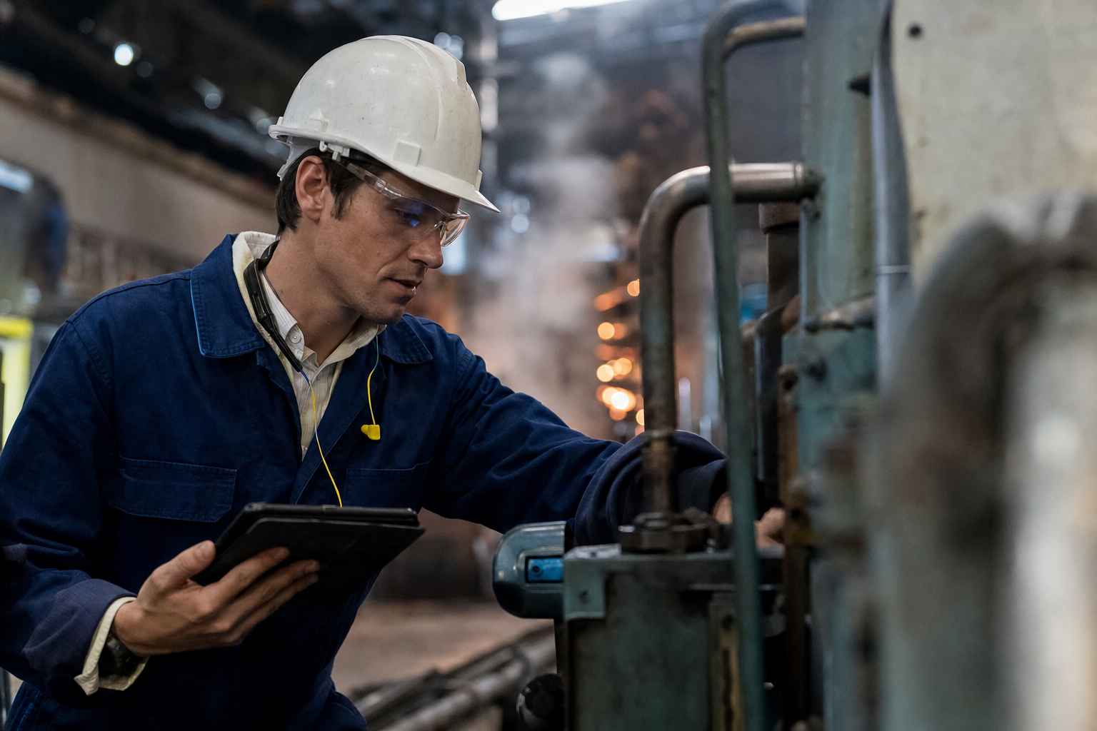 Photograph from the industrials sector illustrating the <a href=