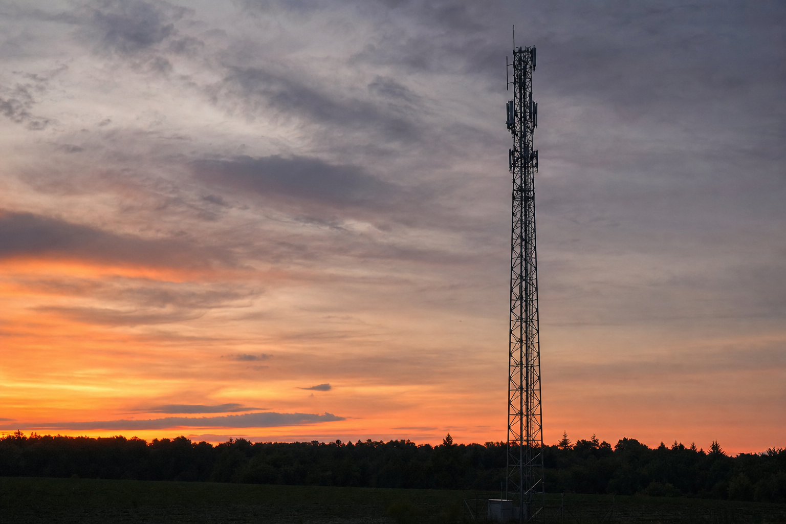 Photographie d'un environnement de communication illustrant l'histoire de Tele2 AB
