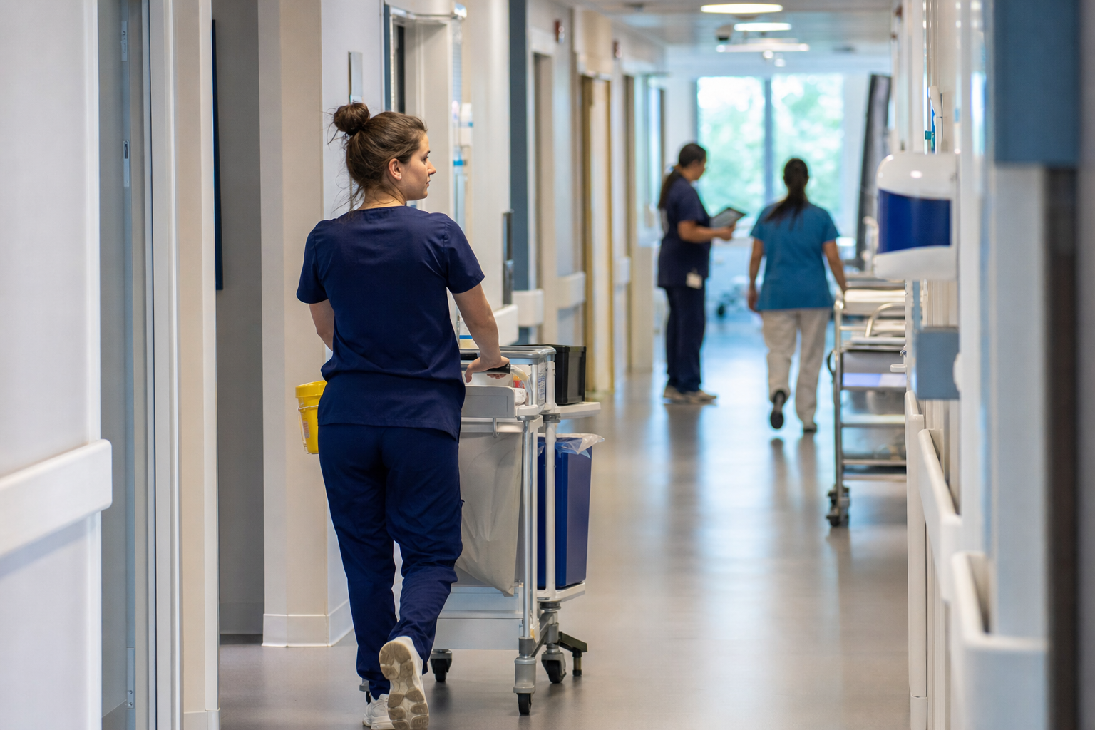 Photograph of a healthcare setting illustrating the Teva Pharmaceutical Industries Ltd story