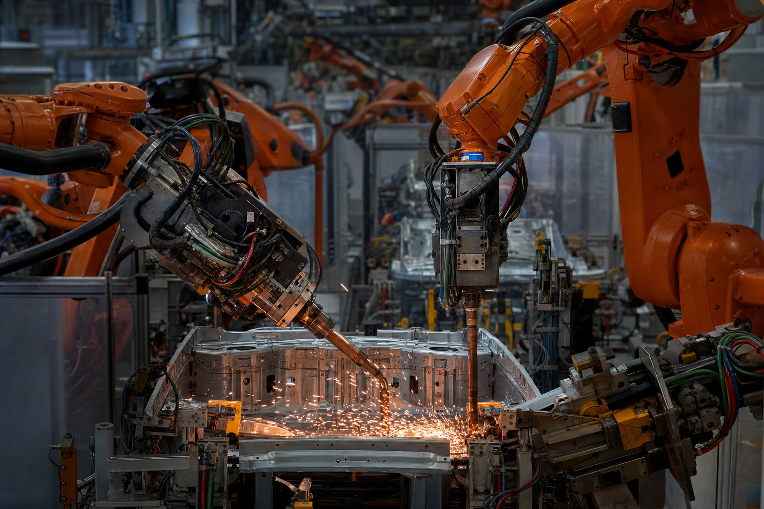 Photograph of a industrials setting illustrating the Thermador Groupe story
