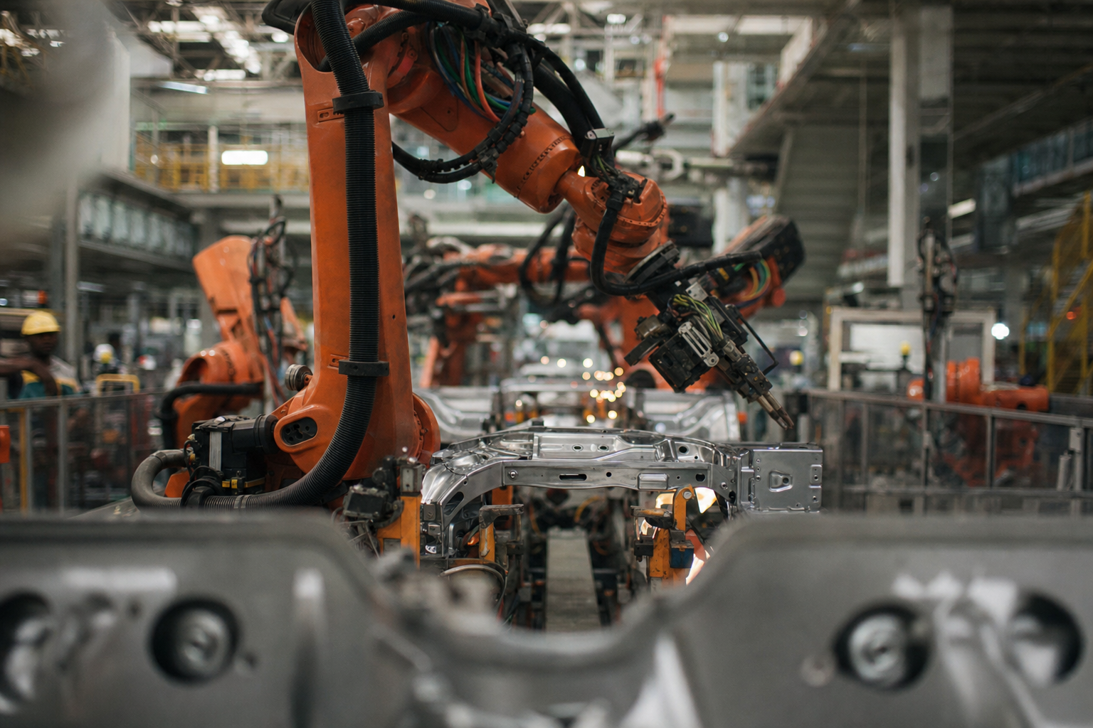 Photograph of a industrials setting illustrating the Thermador Groupe story