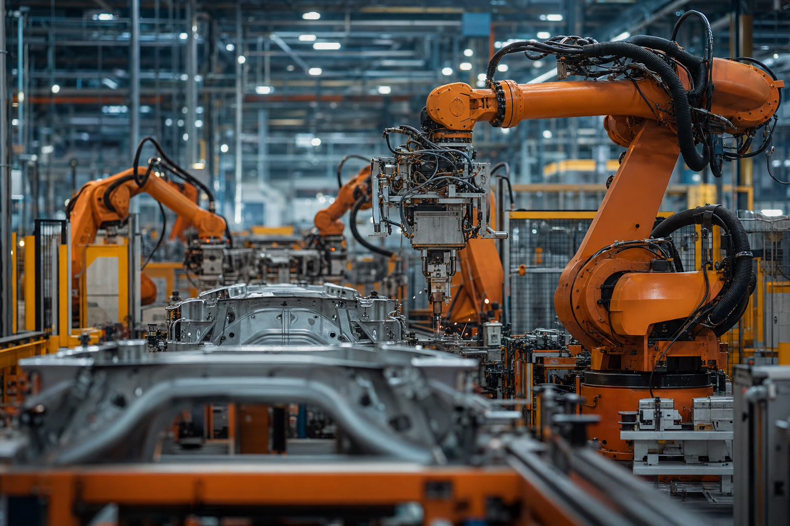 Photograph of a industrials setting illustrating the Thermador Groupe story