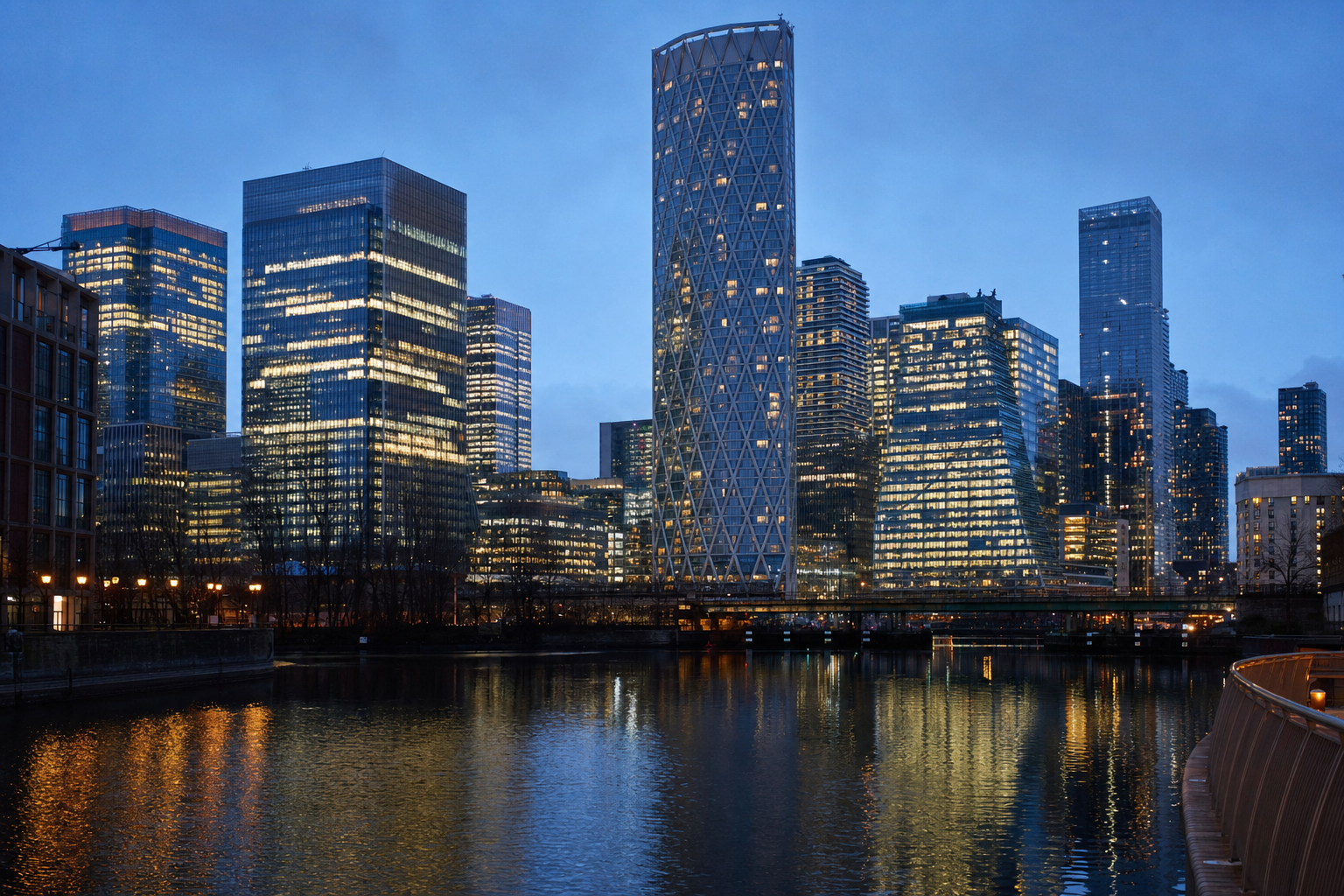 Photograph of a markets setting illustrating the Thomson Reuters Corporation story