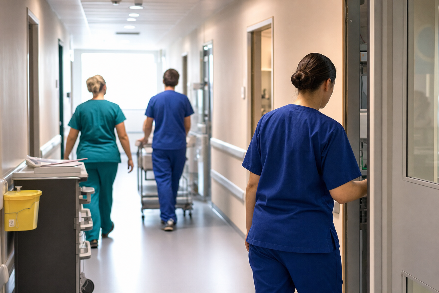 Photograph of a healthcare setting illustrating the Twist Bioscience Corp story