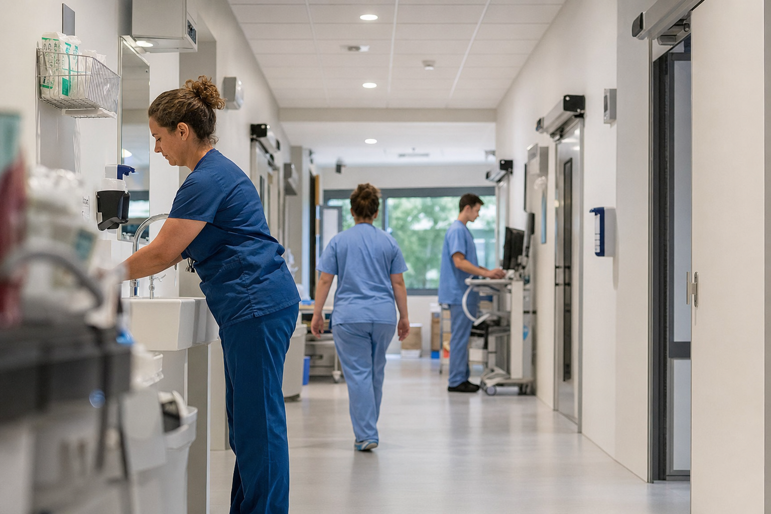 Photograph of a healthcare setting illustrating the Twist Bioscience Corp story