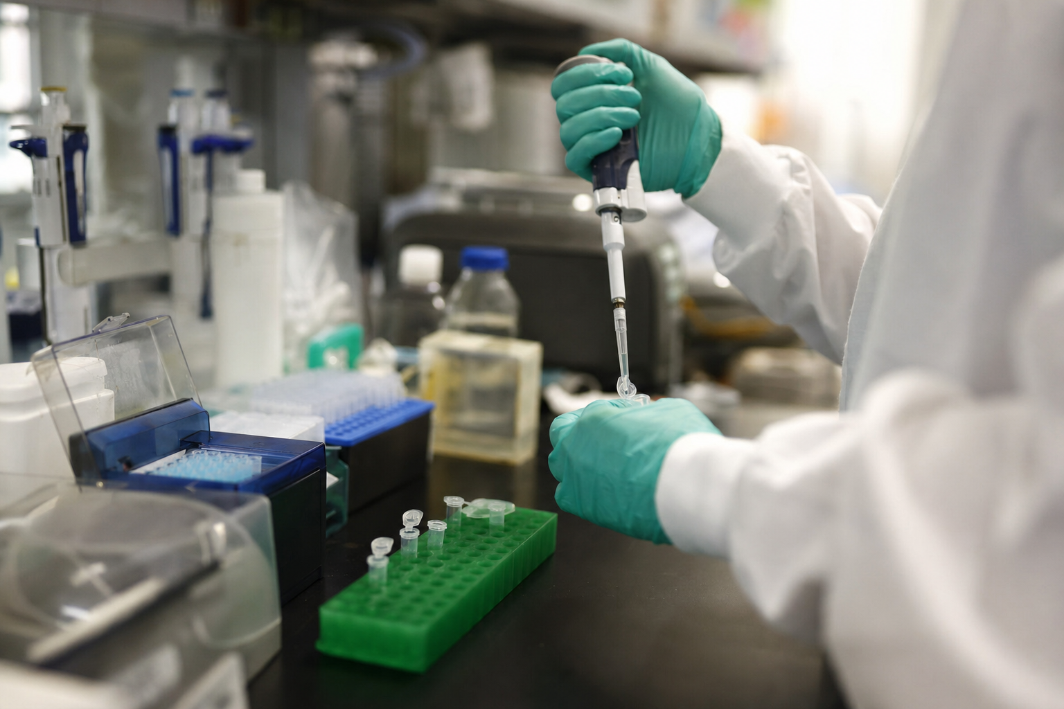 Photograph from the healthcare sector illustrating the Twist Bioscience Corp insider-trading story
