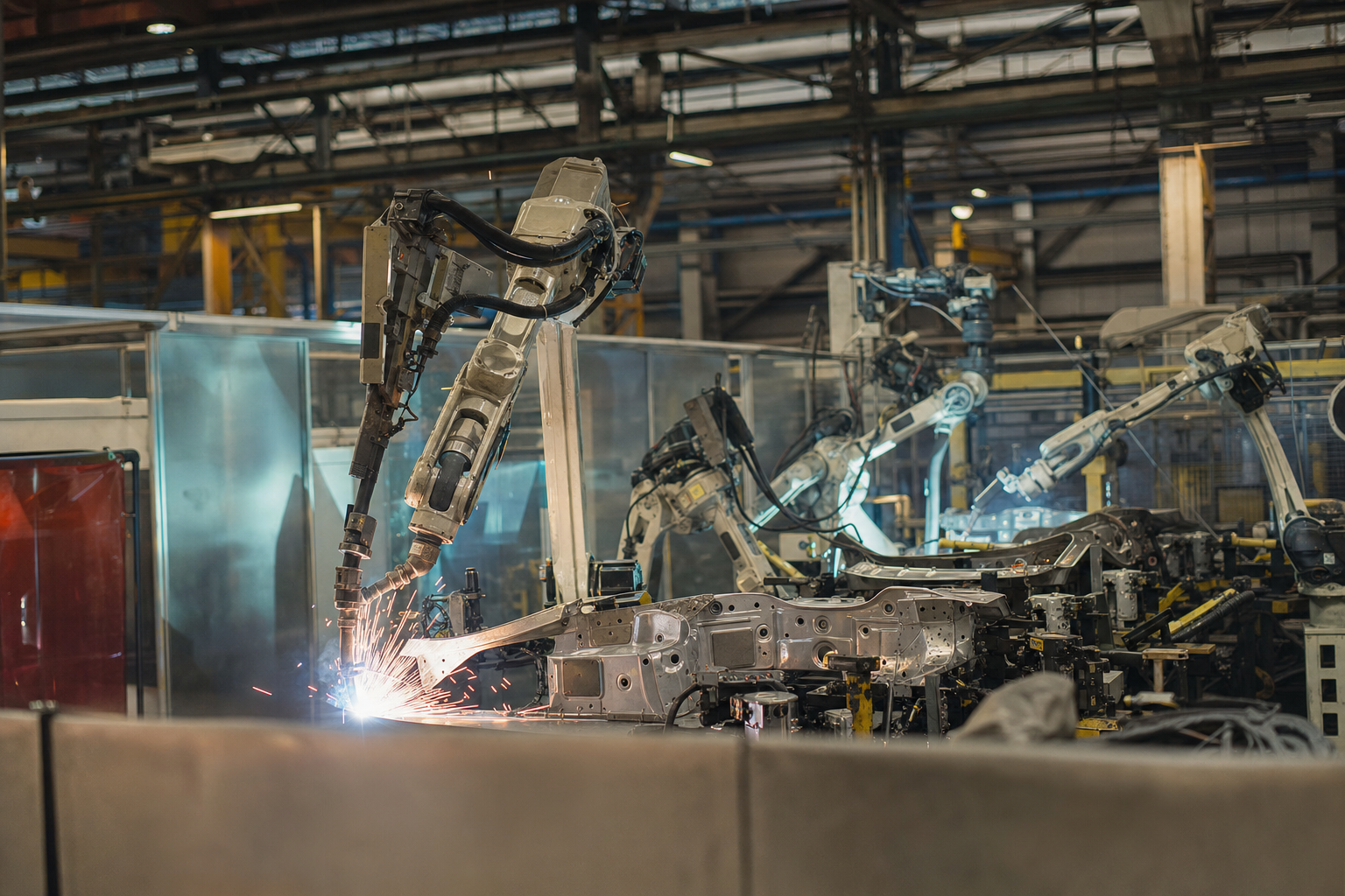 Photograph of a industrials setting illustrating the Vestum AB (publ) story