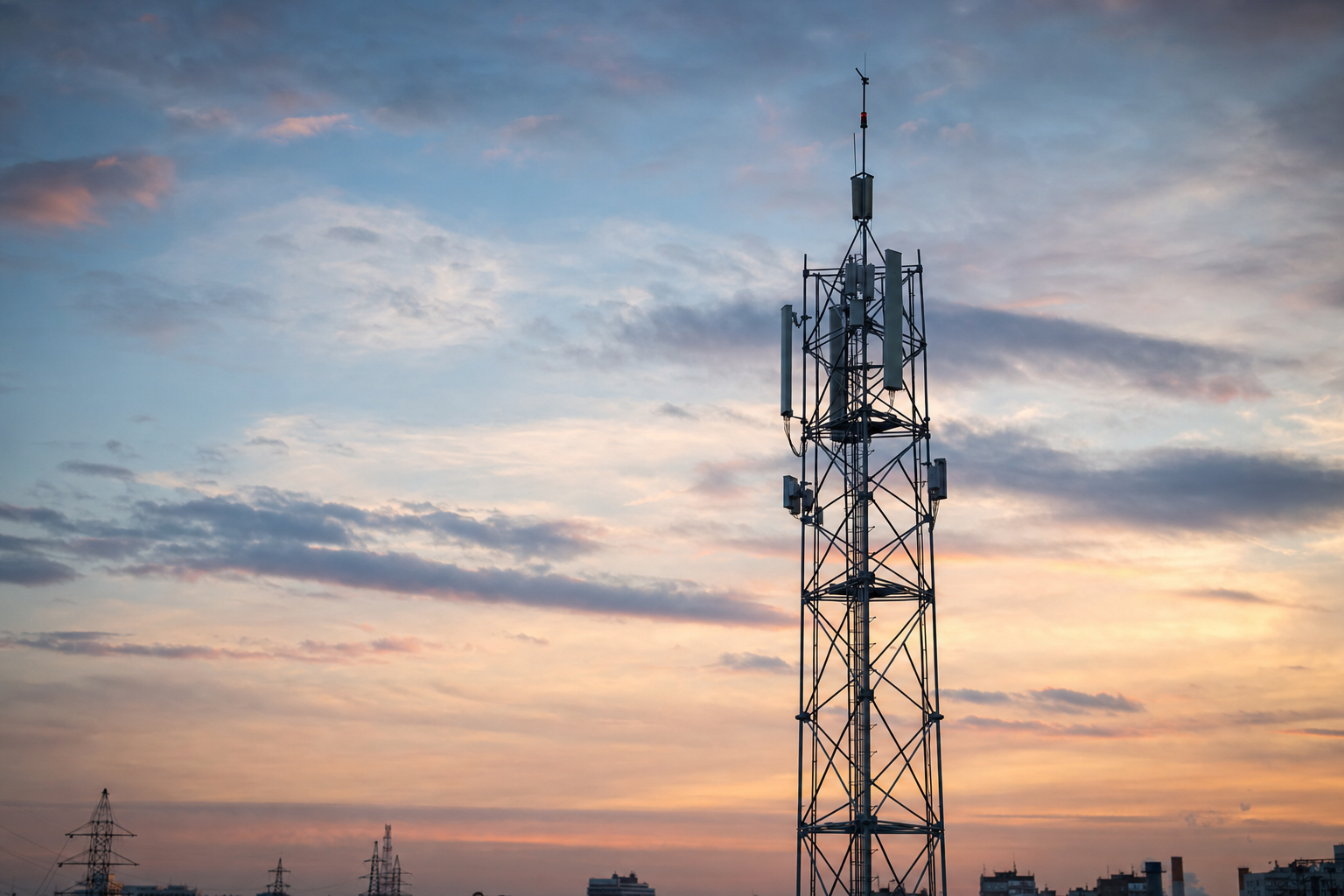 Photograph of a communications setting illustrating the Louis Hachette Group S.A. story