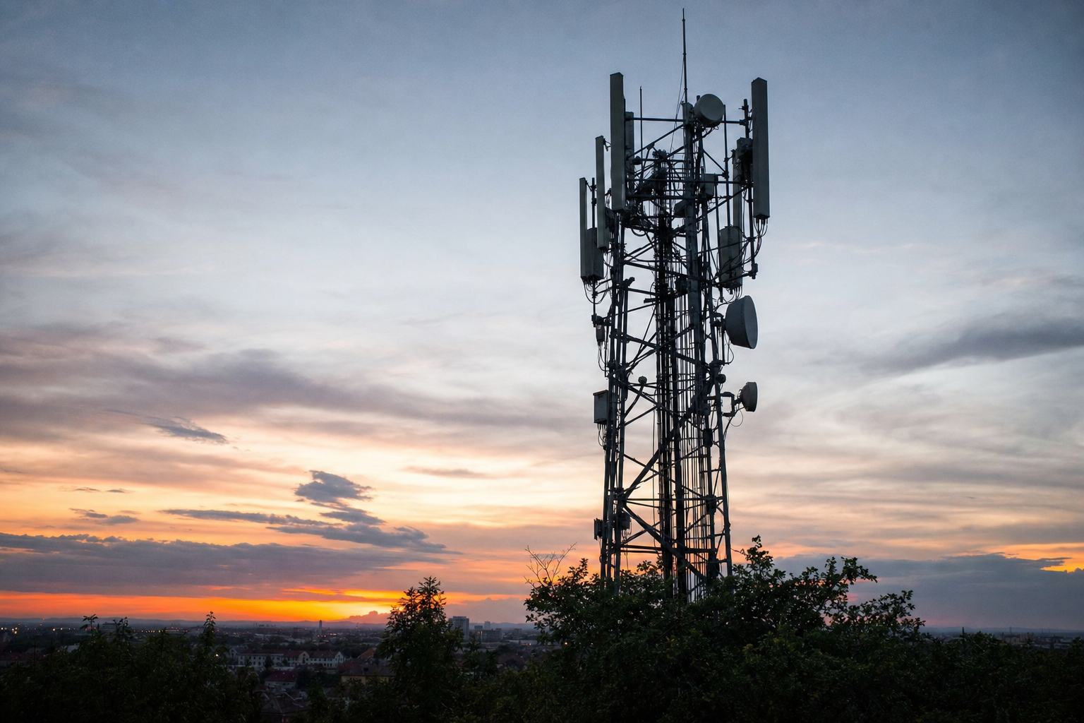 Photograph of a communications setting illustrating the Ziff Davis, INC. story