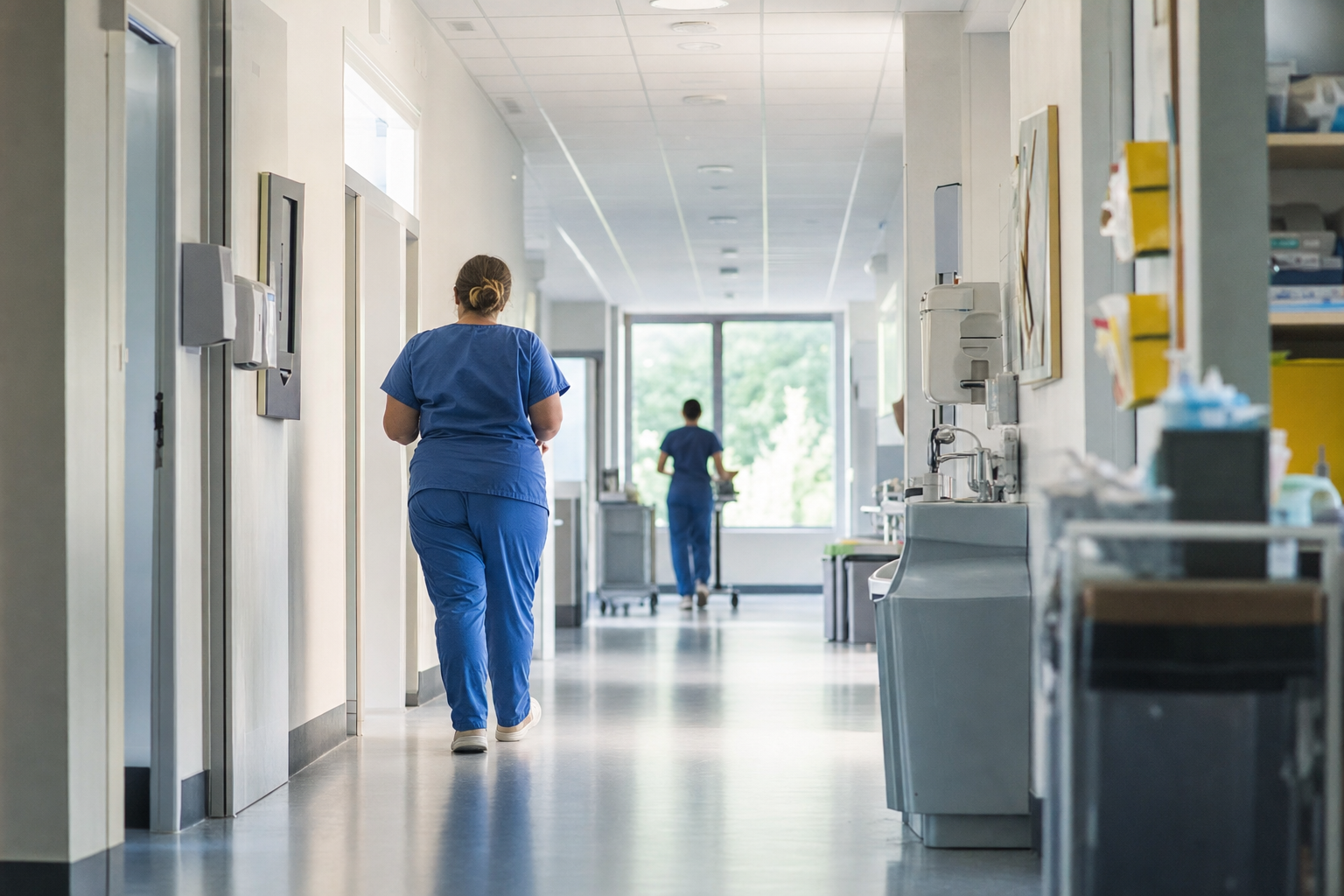 Photograph of a healthcare setting illustrating the Zimmer Biomet Holdings, INC. story