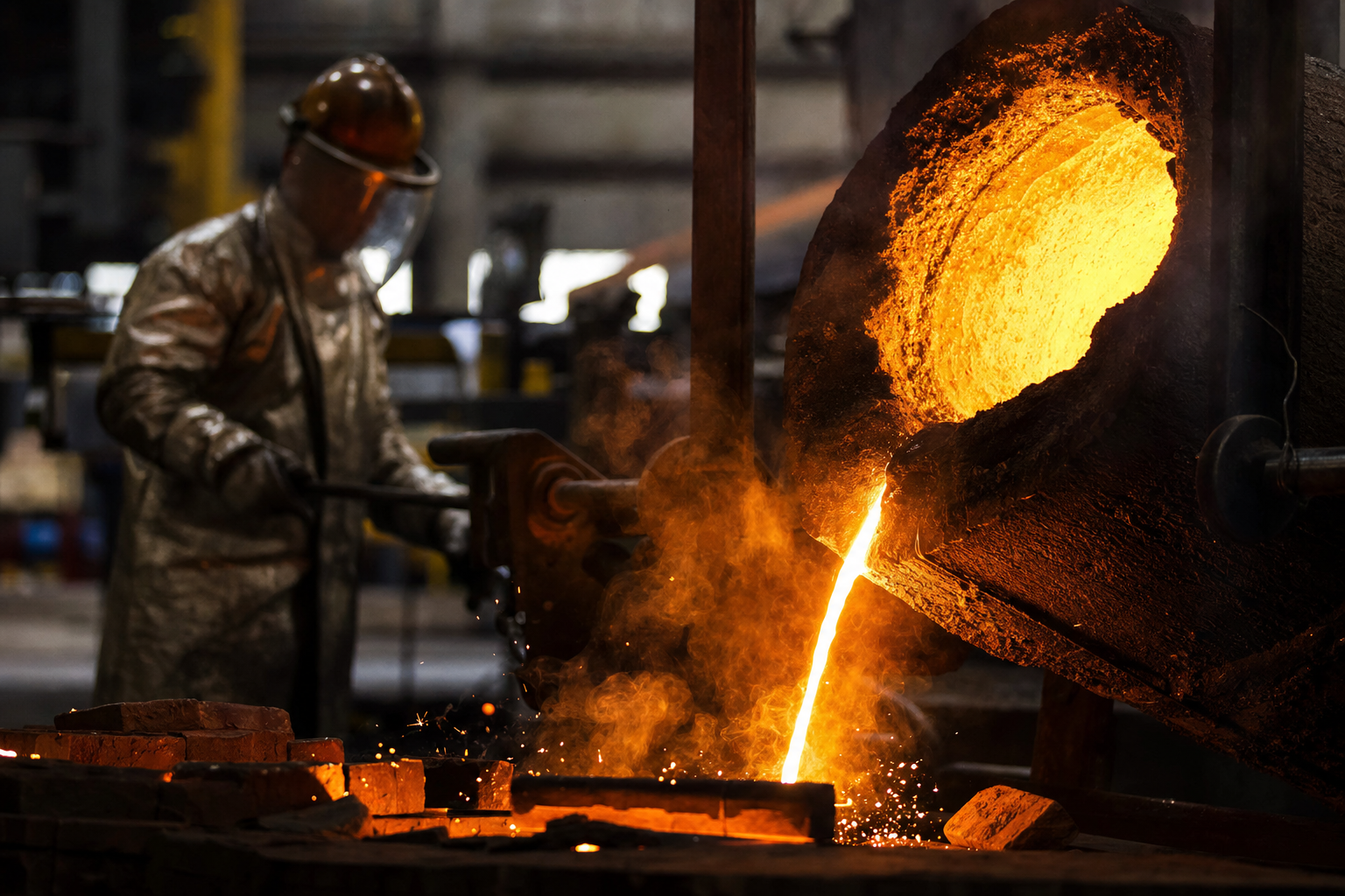 Photograph from the materials sector illustrating the <a href=