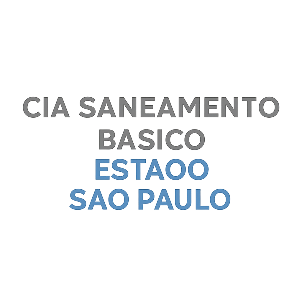 CIA Saneamento Básico Estado São Paulo