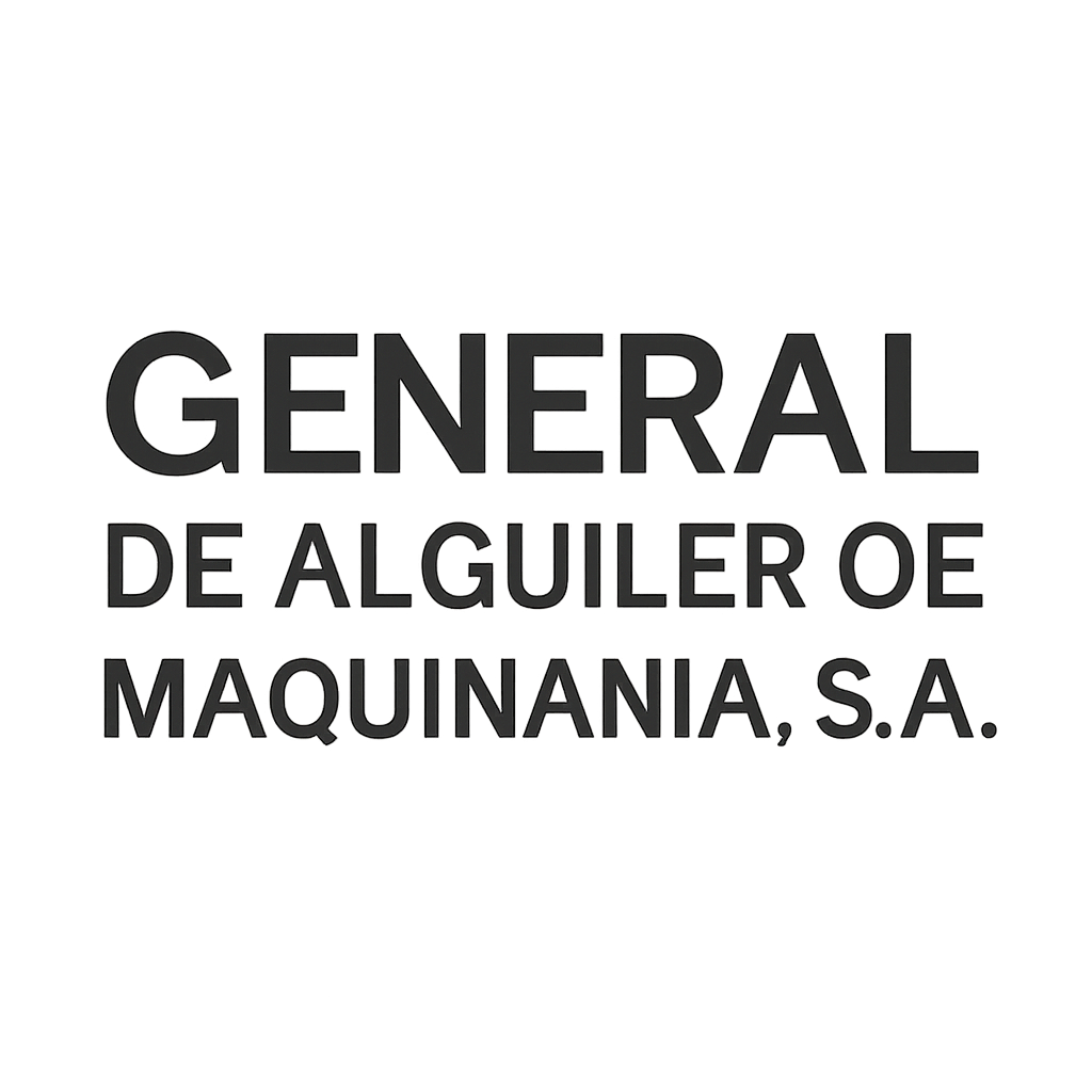 GENERAL DE ALQUILER DE MAQUINARIA, S.A.