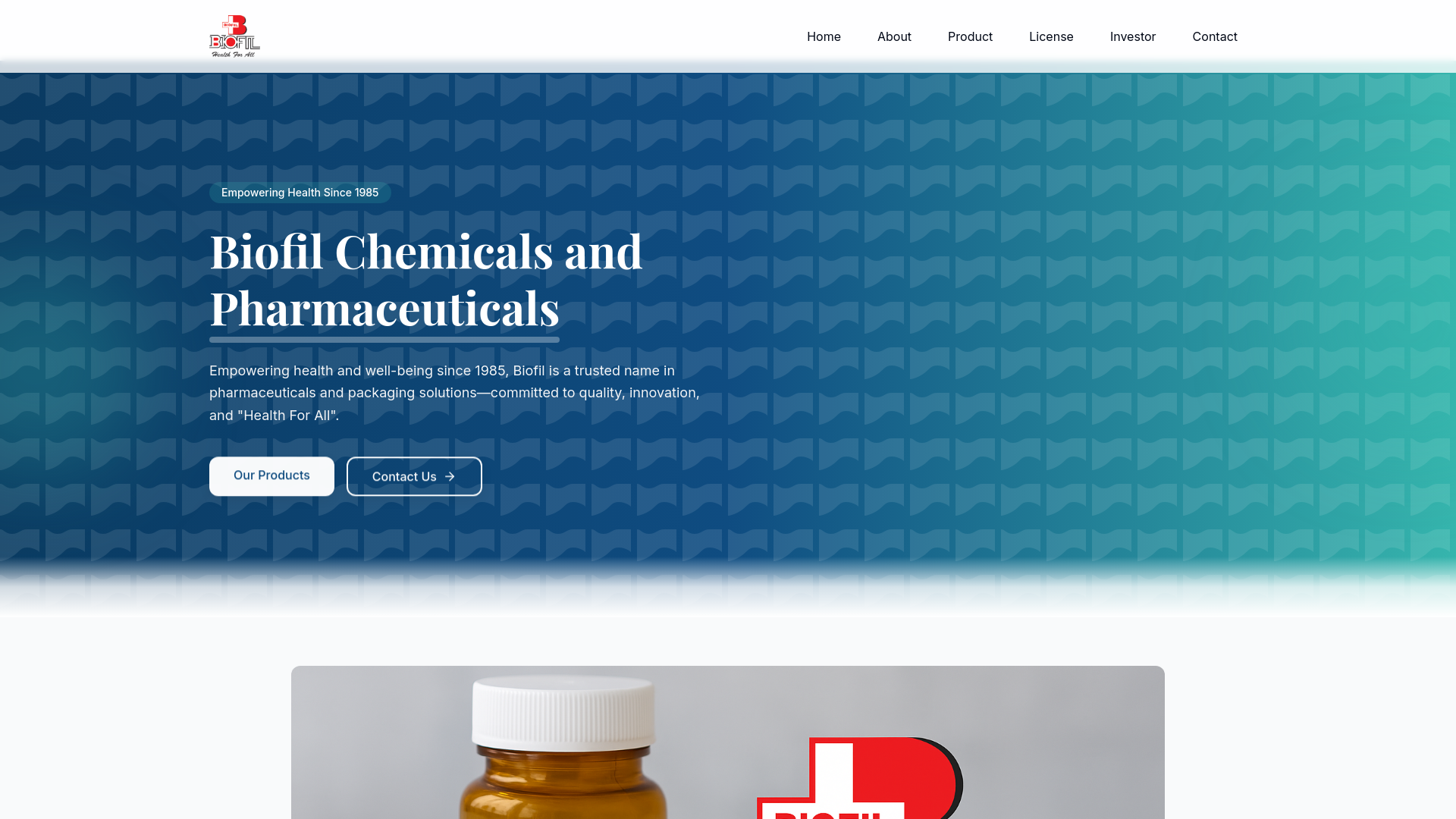 Biofil Chemicals & Pharmaceuticals Limited
